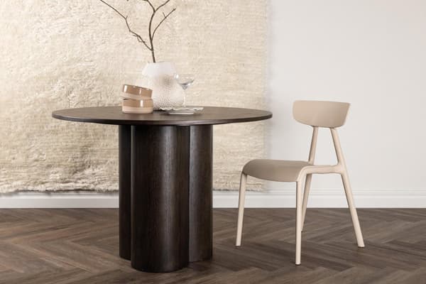 FURNLUX MATBORD OLIVIA BRUN 110CM
