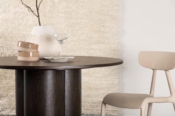 FURNLUX MATBORD OLIVIA BRUN 110CM