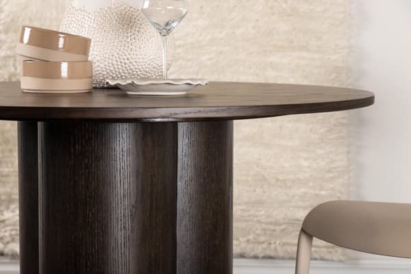 FURNLUX MATBORD OLIVIA BRUN 110CM