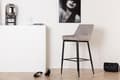 Miniatyrbillede 4 af 8: FURNLUX BARSTOL PLAZA BEIGE & SORT 48CM