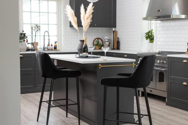 FURNLUX BAARIJAKKARA PLAZA MUSTA 48CM
