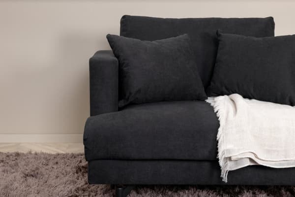 FURNLUX NOJATUOLI SOFIA MUSTA 104CM