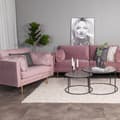 Pikkukuva 6 / 10: FURNLUX NOJATUOLI BOOM PINKKI & KULTA 110CM
