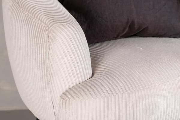 FURNLUX NOJATUOLI DERRY BEIGE & MUSTA 70CM