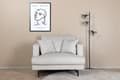 Pikkukuva 4 / 11: FURNLUX NOJATUOLI SOFIA BEIGE & MUSTA 104CM