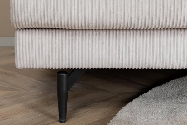 FURNLUX NOJATUOLI SOFIA BEIGE & MUSTA 104CM