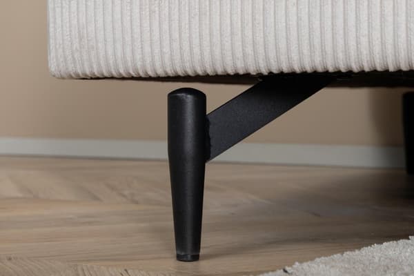 FURNLUX NOJATUOLI SOFIA BEIGE & MUSTA 104CM