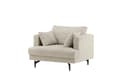Pikkukuva 1 / 11: FURNLUX NOJATUOLI SOFIA BEIGE & MUSTA 104CM