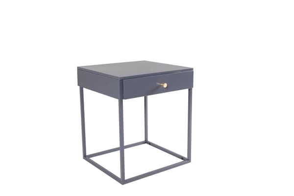 FURNLUX YÖPÖYTÄ BAKAL SININEN HARMAA & HARMAA 41CM