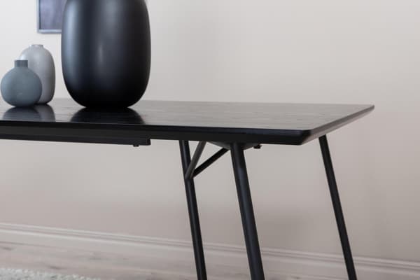FURNLUX RUOKAPÖYTÄ PETRA MUSTA 90CM