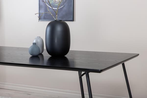 FURNLUX RUOKAPÖYTÄ PETRA MUSTA 90CM