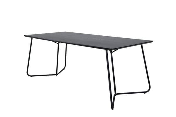 FURNLUX RUOKAPÖYTÄ PETRA MUSTA 90CM
