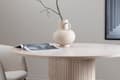 Miniatyrbild 4 av 5: FURNLUX MATBORD BIANCA BEIGE 110CM