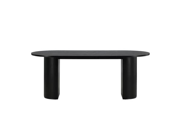 FURNLUX MATBORD BIANCA SVART 90CM