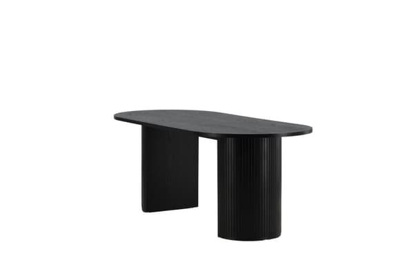 FURNLUX MATBORD BIANCA SVART 90CM