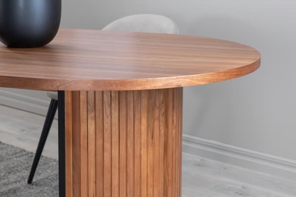 FURNLUX MATBORD BIANCA VALNÖT 90CM