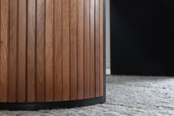 FURNLUX MATBORD BIANCA VALNÖT 90CM