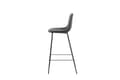 Miniatyrbild 3 av 8: FURNLUX BARSTOL POLAR GLOSSY BLACK & BLACK 42CM