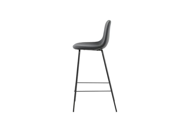 FURNLUX BARSTOL POLAR GLOSSY BLACK & BLACK 42CM