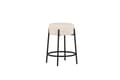 Miniatyrbillede 1 af 5: FURNLUX BARSTOL TUCSON HVID & SORT 50CM