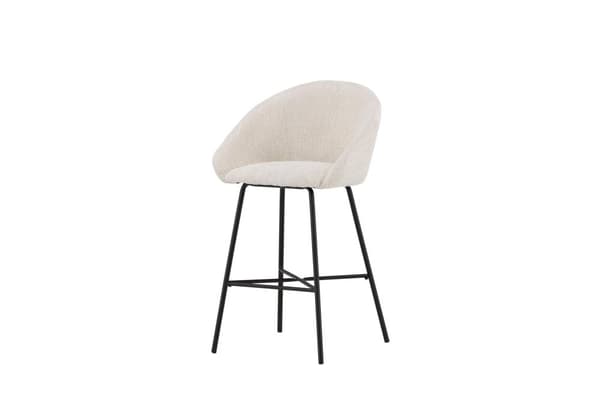 FURNLUX BAARIJAKKARA SAMETTI BEIGE & MUSTA 59CM