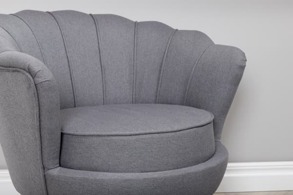 FURNLUX LÆNESTOL CALAIS GRÅ & SORT 83CM