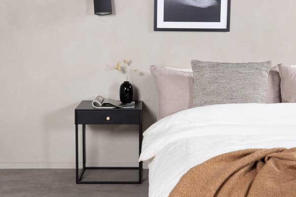 FURNLUX YÖPÖYTÄ BAKAL MUSTA 41CM