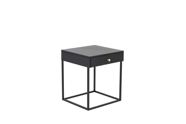FURNLUX YÖPÖYTÄ BAKAL MUSTA 41CM