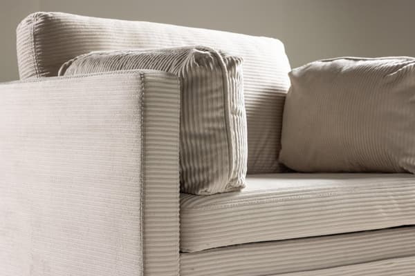 FURNLUX FÅTÖLJ BOOM CREME & GULD 110CM