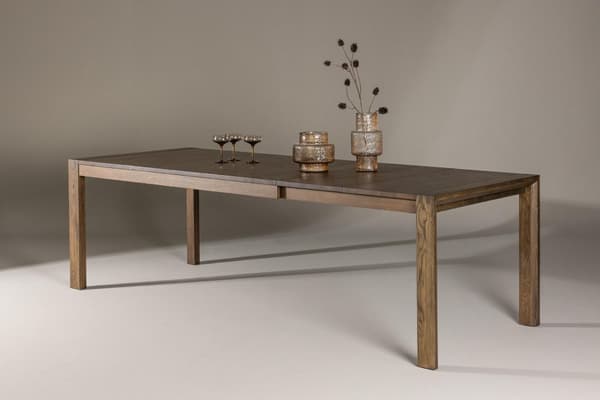 FURNLUX MATBORD SLIDER EK MÖRK 95CM