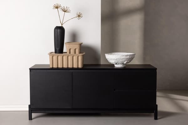 FURNLUX SKÄNK CORPUS SVART 138CM