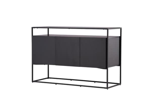 FURNLUX SKÄNK KINGSPORT SVART 120CM