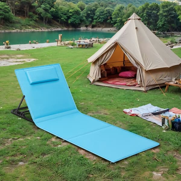 Strandstolsæt med 2, campingstol, loungestol