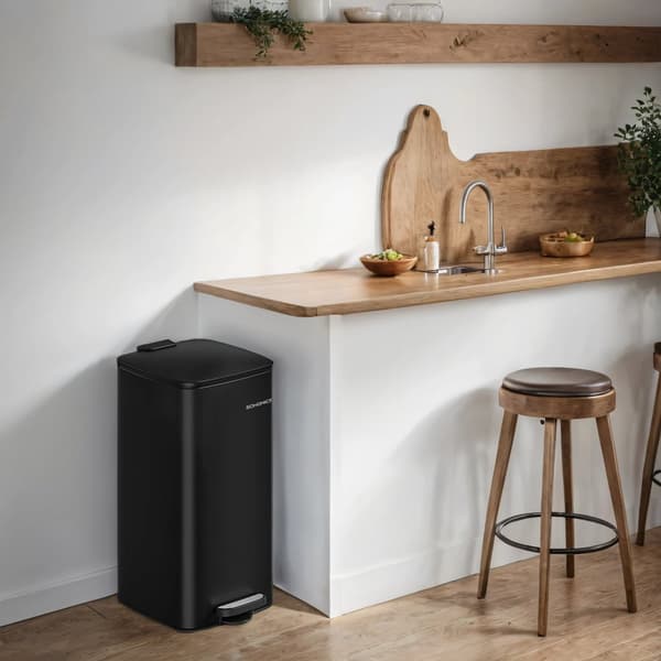 Køkkenaffaldsspand, 30 liters affaldsspand, pedalspand