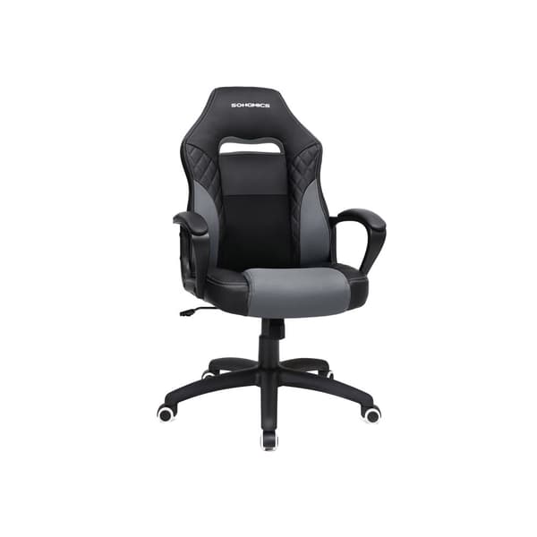 Moderne gamingstol sortgrå
