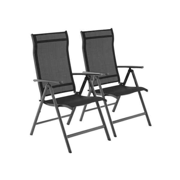 Set med 2 trädgårdsstolar