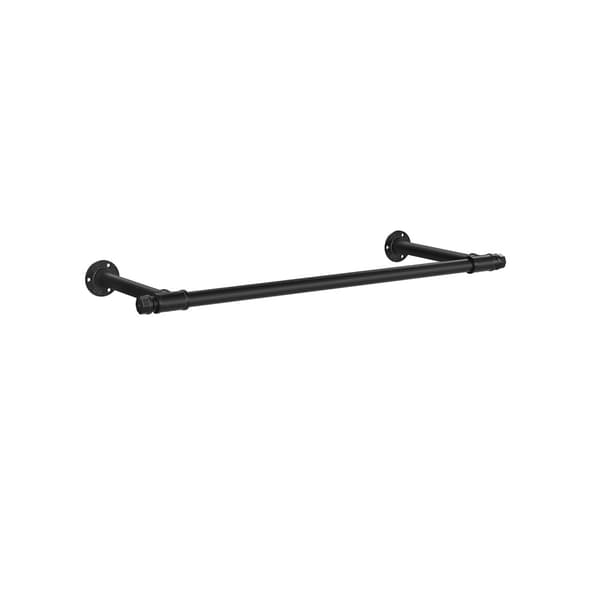 Väggmonterad klädstång 30 x 84 x 7 cm med en lastkapacitet på 60 kg