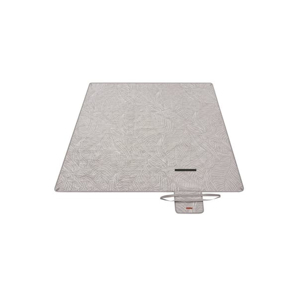 Piknikteppe 200 x 200 cm maskinvaskbart khaki