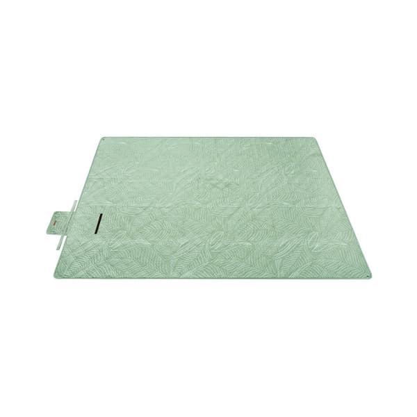 Piknikviltti 300 x 200 cm, konepestävä ja taitettava, vihreä