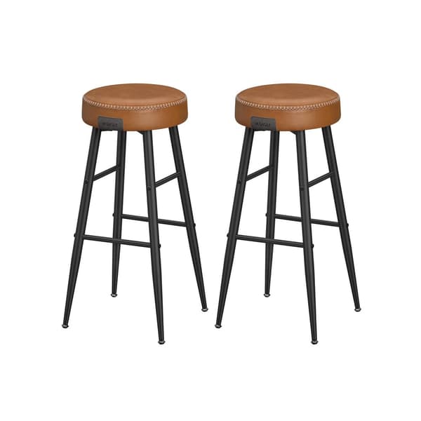 EKHO Collection – Barkrakker, sett med 2, kunstskinn, karamellbrun