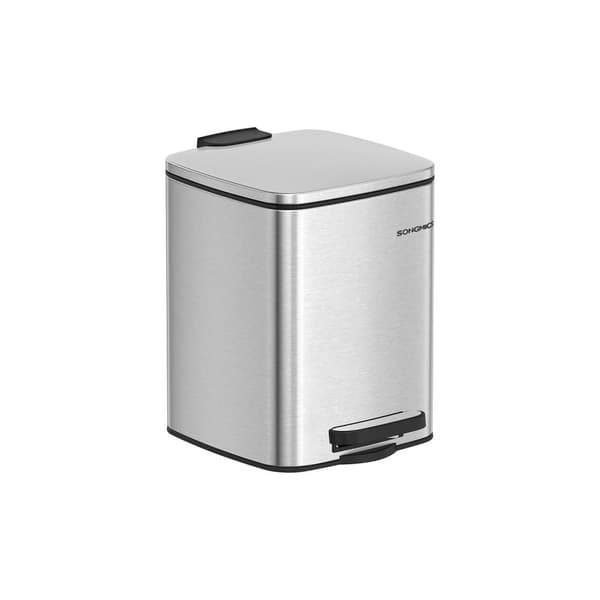 Kosmetikspand 6 liter metallisk sølv