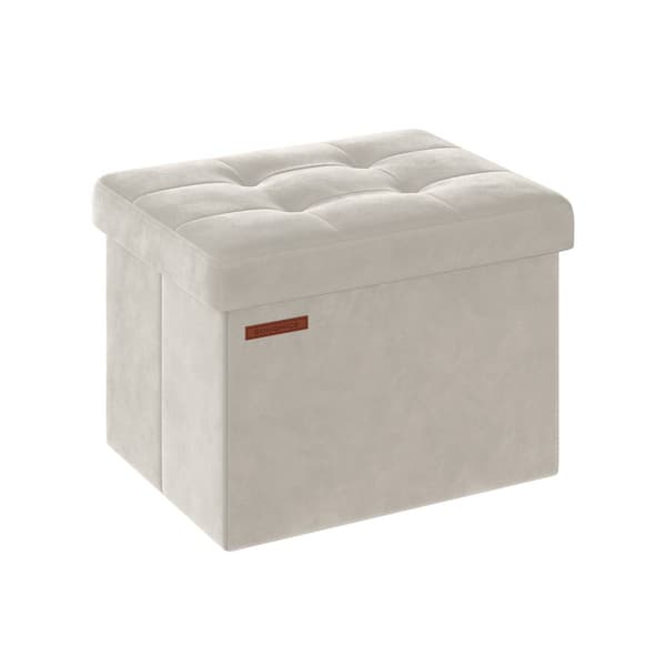 Skammel med opbevaringsplads 31 x 41 cm, lasteevne op til 130 kg