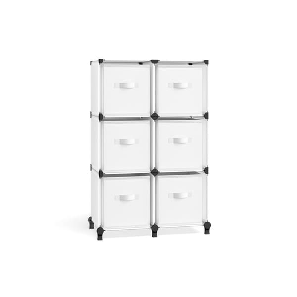 DIY kubehylle med 6 esker
