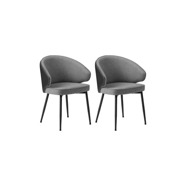 Spisestuestoler sett med 2 med armlener moderne