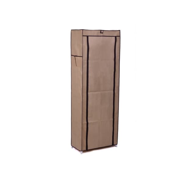 Kenkäteline kannella 58 cm ruskea