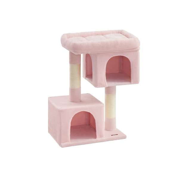 Klösträd XL med stor plattform pastellrosa