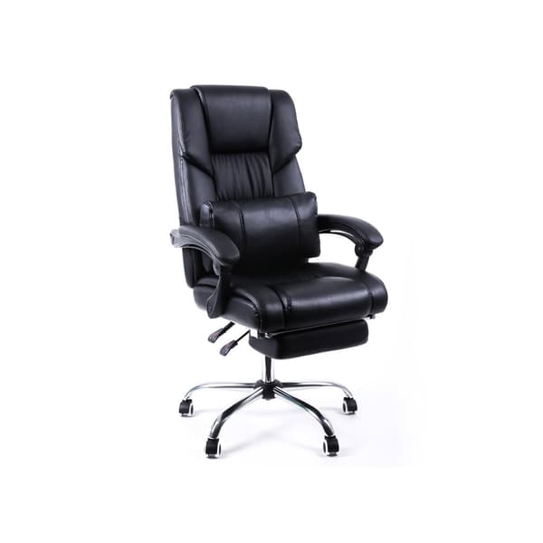 Executive stol, sort, kunstlæder