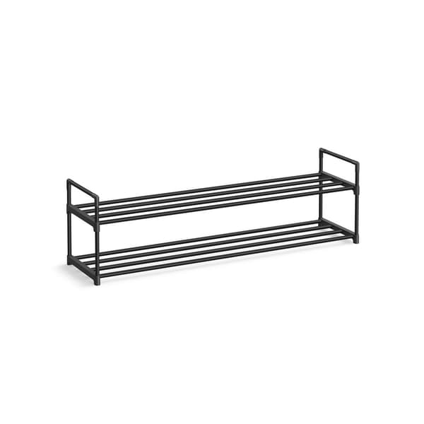 2-lags metal skohylde 30 x 116 x 34 cm stabelbar