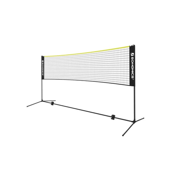 4m badmintonnät svart-gult