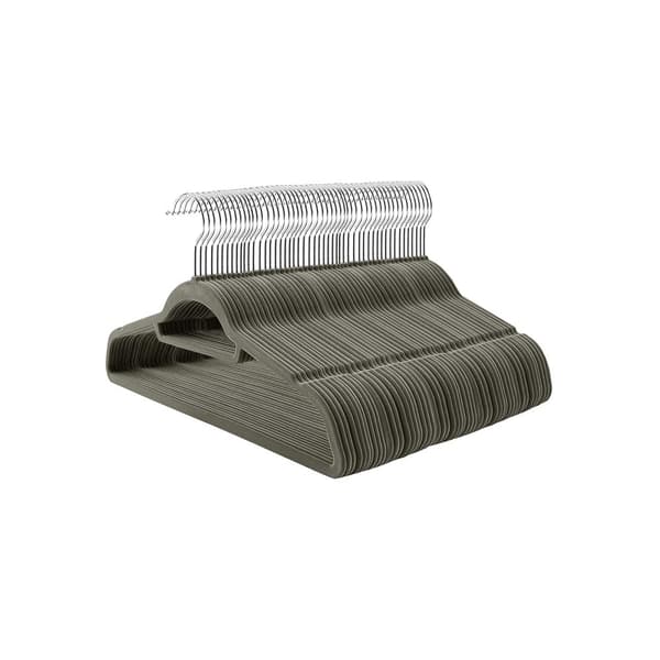 Set med 100 klädhängare